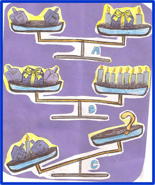 Christmas Hanukkah Math Challenge