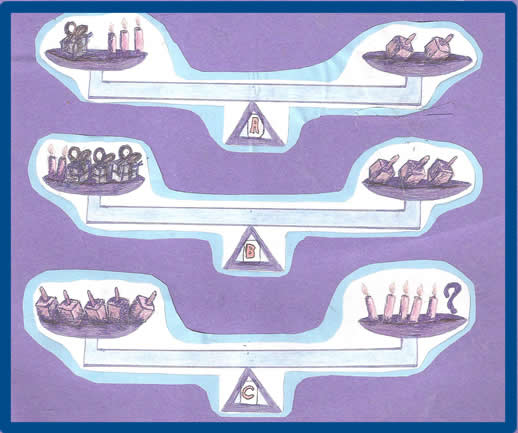 Christmas Hanukkah Math Challenge