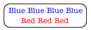 Blue Blue Blue Blue Red Red Red